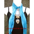 scarf necklace stainless